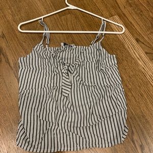 Hollister striped tank